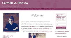 Desktop Screenshot of carmelamartino.com